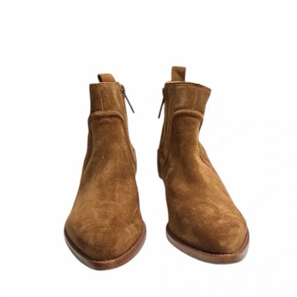 Veronica Beard Kingsley Suede Ankle Booties Size 5